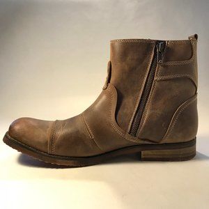 Bed Stu Men's "Burst" Zip Up Boot - Size 10